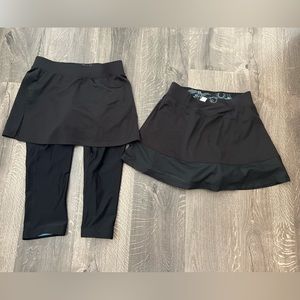 2 X female cycle shorts/skirts novara small